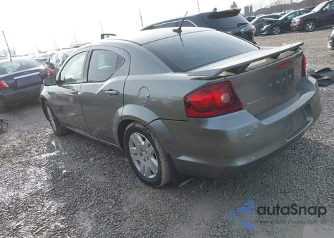 2013 Dodge Avenger Se z USA, uszkodzony, nr VIN 1C3CDZAB1DN526298